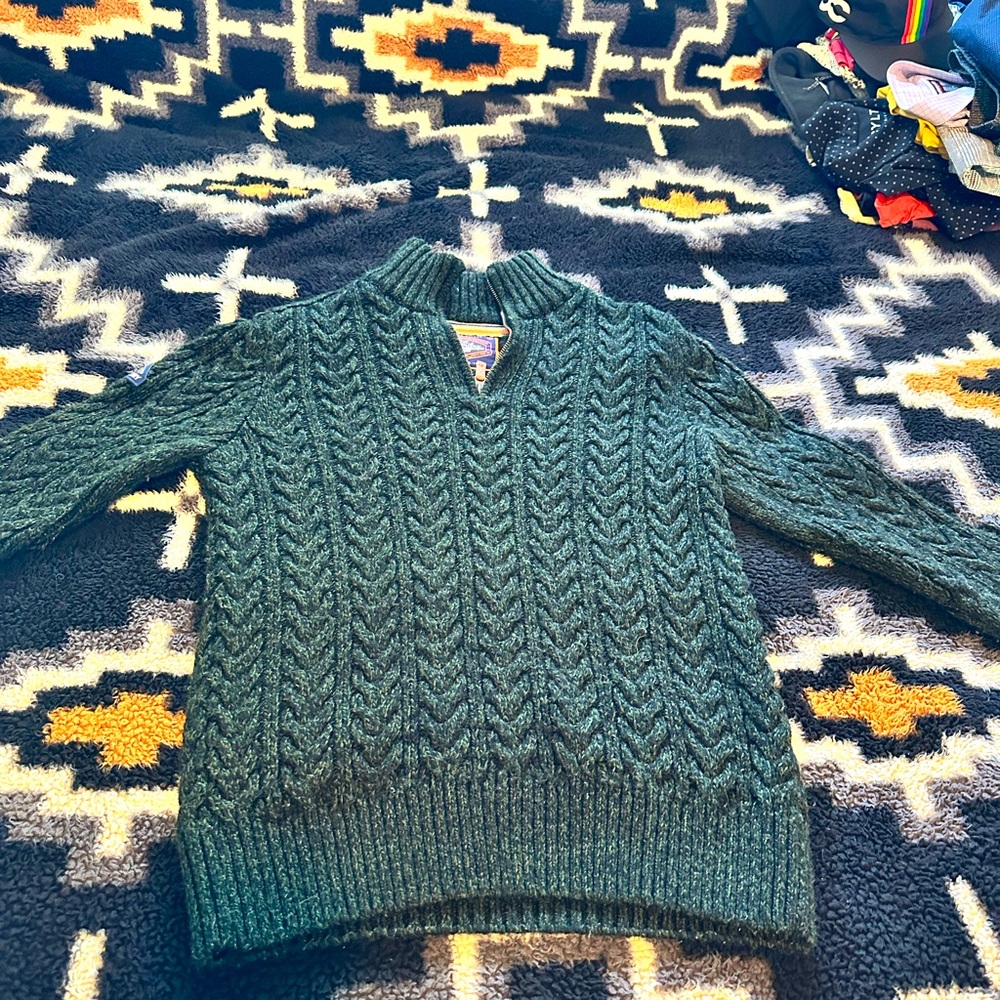 Super dry sweater 1/4 zip